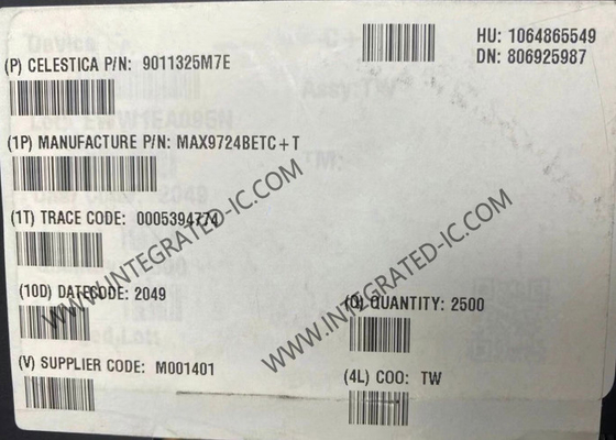 MAX9724BETC Integrated Circuit Chip Stereo Headphone Amplifier 60mW Bộ khuếch đại âm thanh