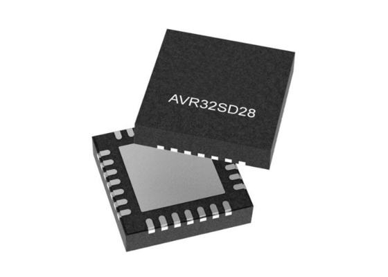 AVR32SD28T-E/3LW Microcontroller MCU 8Bit AVR SD Microcontroller VQFN28 MCU lõi kép