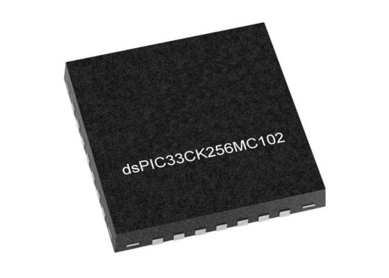 DSPIC33CK256MC102T-I/M6 Máy vi điều khiển MCU 16Bit Máy điều khiển tín hiệu kỹ thuật số UQFN28
