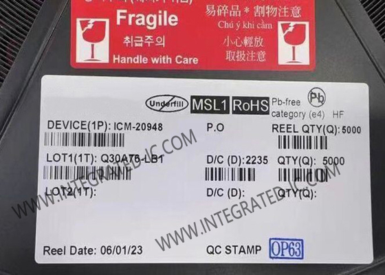 Bộ cảm biến IC ICM-20948 9 Trục Inertial Units Sensor