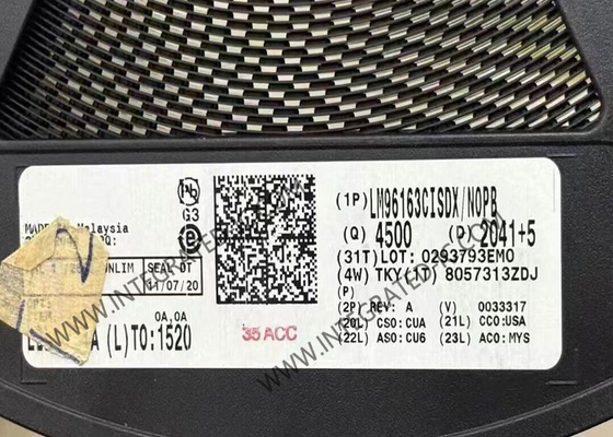 LM96163CISDX cảm biến IC từ xa diode cảm biến nhiệt độ kỹ thuật số WSON-10