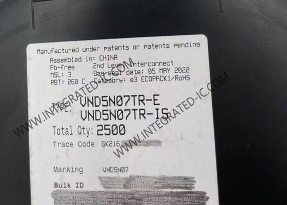 VND5N07TR Chip mạch tích hợp OMNIFET II Quản lý hoàn toàn tự động MOSFET Transistors