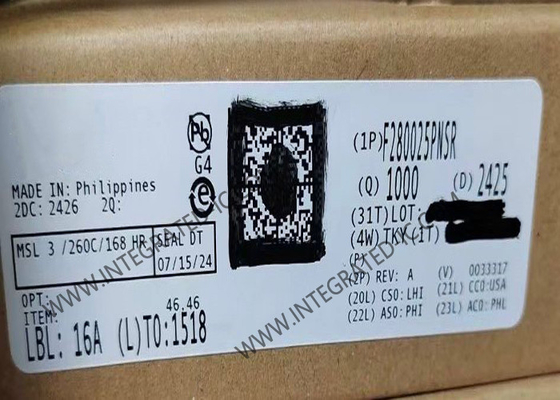 Microcontroller MCU F280025PNSR Tối đa 128KB Flash 32 bit MCU nhúng 100MHz