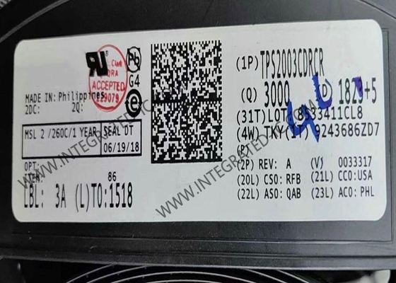 TPS2003CDRCR mạch tích hợp chip chuyển mạch phân phối điện 2A USB chuyển mạch điện
