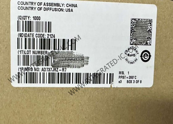 Chip mạch tích hợp AD737JRZ Bộ chuyển đổi RMS-sang-DC thực chi phí thấp, công suất thấp SOIC-8