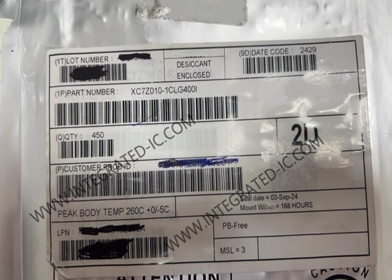 Mục đích chung XC7Z010-1CLG400I 28K Logic Cells Field Programmable Gate Array