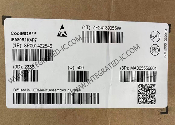 Chip mạch tích hợp IPA80R1K4P7 800V 4A CoolMOS P7 MOSFET công suất