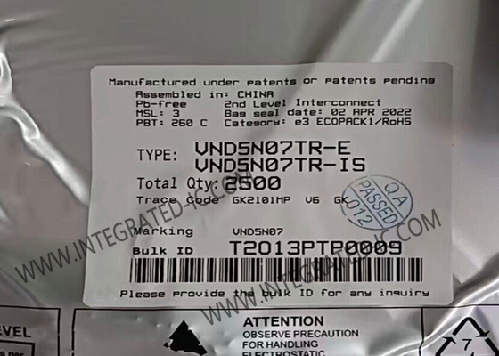 VND5N07TR Chip mạch tích hợp OMNIFET II Quản lý hoàn toàn tự động MOSFET Transistors