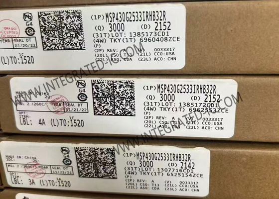MSP430G2533IRHB32R Vi điều khiển MCU 16Bit MCU 16MHz Vi điều khiển tín hiệu hỗn hợp