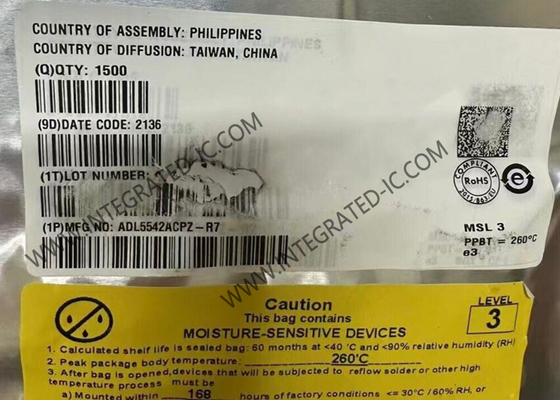 ADL5542ACPZ Mô-đun Giao tiếp Không dây Bộ khuếch đại RF Khối khuếch đại tuyến tính 20dB