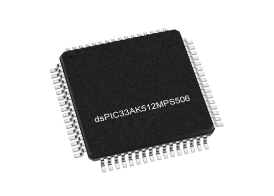 DSPIC33AK512MPS506-I/PT Máy vi điều khiển MCU Máy điều khiển tín hiệu kỹ thuật số 32Bit DSPIC33A DSC