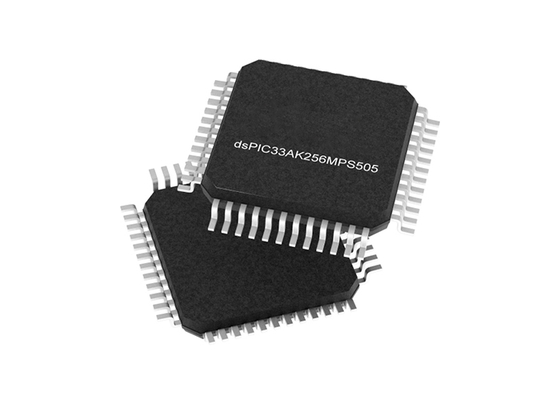 Bộ vi điều khiển DSPIC33AK256MPS505-I/PT MCU Tốc độ cao 200MHz, Bộ điều khiển tín hiệu số lõi đơn