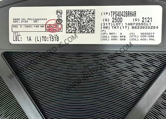 Chip mạch tích hợp TPS40428RHAR, Bộ điều khiển Buck đồng bộ 2 pha không cần trình điều khiển