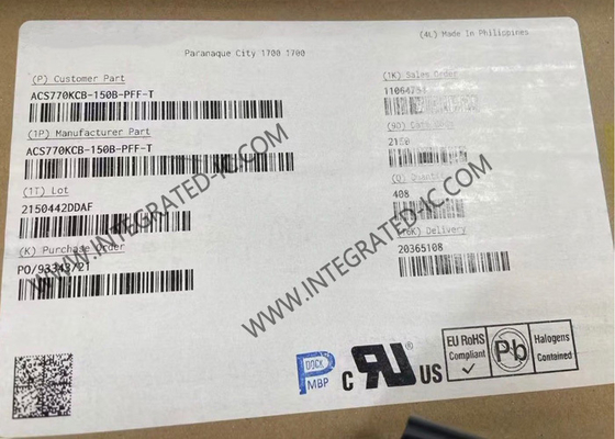 IC cảm biến ACS770KCB-150B-PFF-T 150A IC cảm biến dòng tăng nhiệt