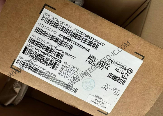 Vi điều khiển AT91SAM9XE256B-CU MCU 32Bit MCU 180MHz MCU nhúng thông minh dựa trên ARM