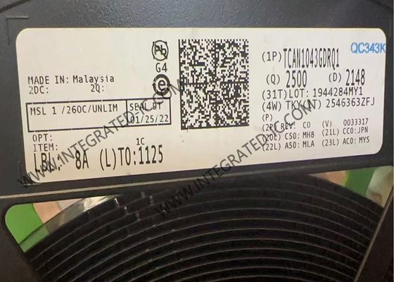 IC Tích hợp TCAN1043GDRQ1 Chip Mạch Tích hợp Ô tô Bộ thu phát CAN Công suất Thấp SOIC14