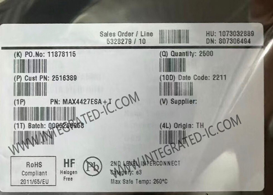 Chip mạch tích hợp MAX4427ESA Động cơ MOSFET tốc độ cao kép 1,5A SOIC8