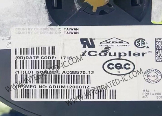 Chip Mạch Tích Hợp ADUM1200CRZ Bộ Cách Ly Kỹ Thuật Số Kênh Đôi 2500 Vrms SOIC-8