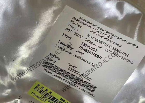 TSH82IDT Bộ tăng cường hoạt động đường sắt đến đường sắt băng thông rộng chip mạch tích hợp với chức năng chờ