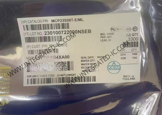 MCP23S08T-E/ML Chip mạch tích hợp 8Bit SPI I/O Expander với giao diện hàng loạt