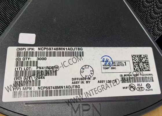 Chip mạch tích hợp NCP59748MN1ADJTBG Bộ điều chỉnh LDO 1.5A Bộ điều chỉnh độ sụt áp thấp