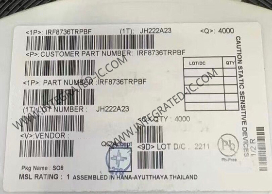 IRF8736TRPBF Chip mạch tích hợp 30V đơn kênh N-channel HEXFET Power MOSFET Transistors