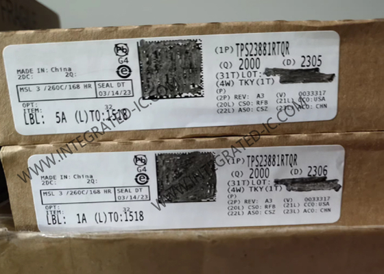 TPS23881RTQR Chip mạch tích hợp 8-Channel PoE 2 PSE Controller Power Over Ethernet