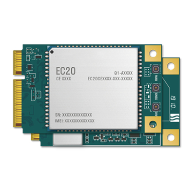EC20CEFILG-MINIPCIE-C Mô-đun Truyền thông không dây Mô-đun Mini PCIe LTE Cat 4 cho các ứng dụng M2M và IoT