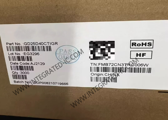 Chip IC bộ nhớ GD25D40CTIGR 4Mbit SPI NOR Flash Memory SOP-8 Serial Flash Memory