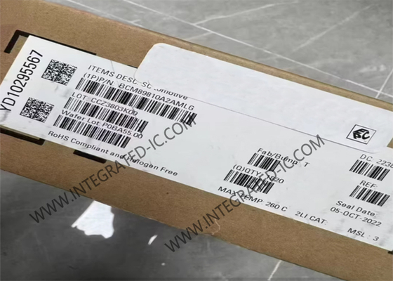 IC thu phát Ethernet RGMII một cổng BCM89810A2AMLG IC MLP48 Chip Ethernet​