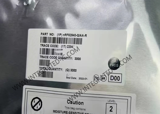 BT IC 2.4GHz 73-VFQFN Surface Mount NRF52840-QIAA-R7 IC thu phát RF
