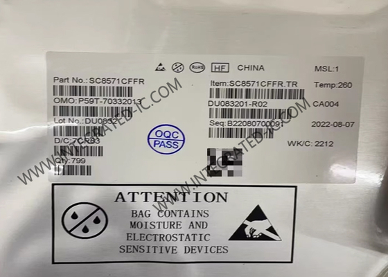 SC8571CFFR Chip mạch tích hợp 2-cell 8A chuyển đổi tụ điện bộ sạc trực tiếp