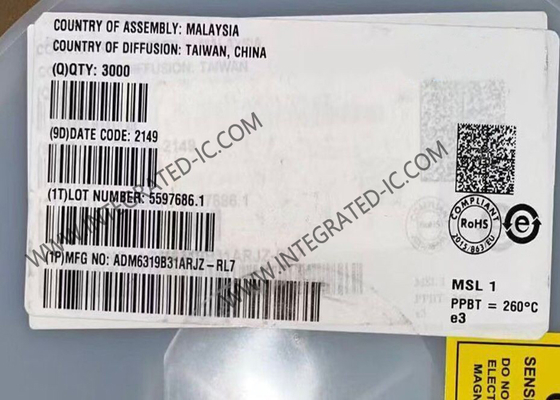 ADM6319B31ARJZ mạch tích hợp chip giám sát mạch với Watchdogand thiết lập lại bằng tay