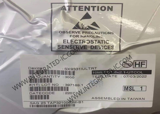 IC Cảm biến SX9331IULTRT Hiệu suất cao Cảm biến điện dung 5 kênh nhỏ