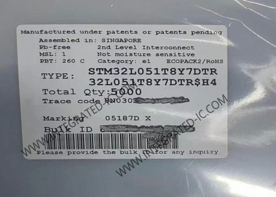 Vi điều khiển STM32L051T8Y7DTR MCU 32-Bit 32MHz ARM Cortex-M0+ STM32L0