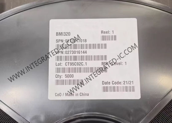 Bộ cảm biến BMI320 IC Bộ cảm biến gia tốc ba trục cực thấp có thể lập trình