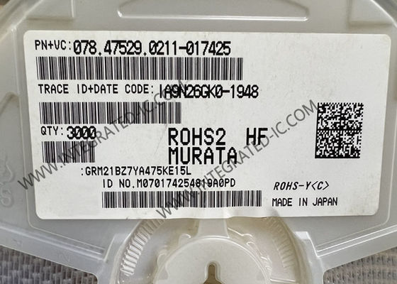 GRM21BZ7YA475KE15L Chip mạch tích hợp 4.7μF Chip Multilayer Ceramic Capacitors