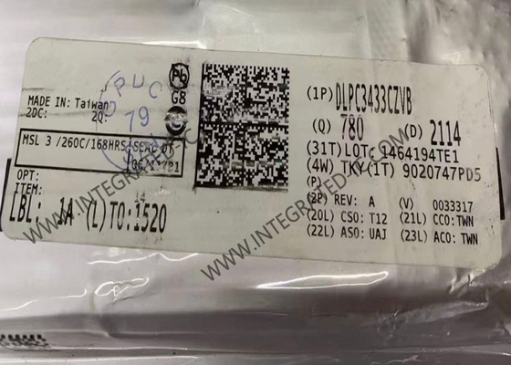 Chip mạch tích hợp DLPC3433CZVB Bộ điều khiển hiển thị độ phân giải cao Gói NFBGA-176