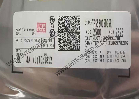 Chip mạch tích hợp TPS53015DGSR D-CAP2™ Bộ chuyển đổi Buck đồng bộ với PGOOD