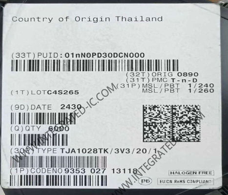 Chip mạch tích hợp TJA1028TK 45uA Chip cơ sở hệ thống mini LIN ô tô