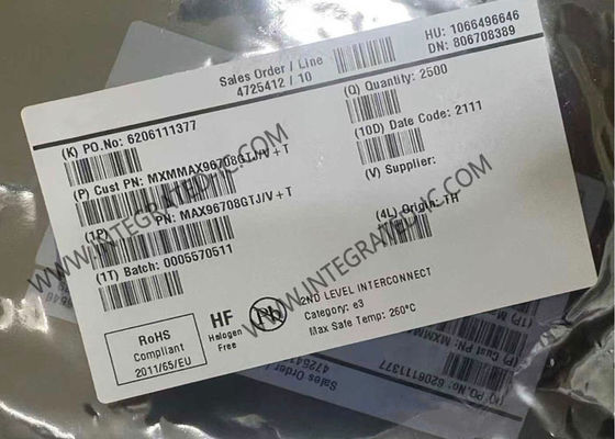 MAX96708GTJ Chip mạch tích hợp 14-Bit GMSL Deserializer với đầu vào Coax