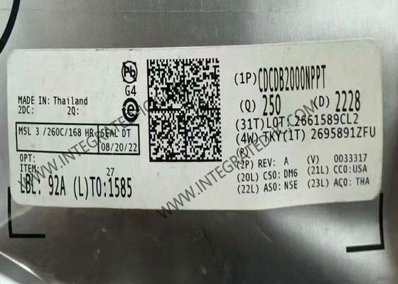 20-Output PCIe Gen 1 To Gen 7 Clock Buffer Integrated Circuit Chip with 250 MHz Max Frequency