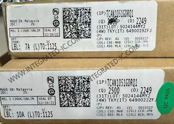 Chip mạch tích hợp TCAN1051GDRQ1 5-Mbps Transceiver CAN ô tô