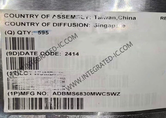 Chip mạch tích hợp ADBMS6830MWCSWZ 16-Channel Multicell Battery Monitor