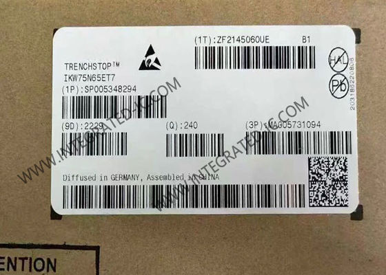 Chip mạch tích hợp IKW75N65ET7 Duopack mất mát thấp 650V 80A IGBT Transistor
