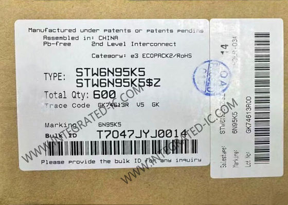 STW6N95K5 Mạch Tích Hợp Chip 950V MDmesh K5 Series Bóng Bán Dẫn MOSFET Kênh N