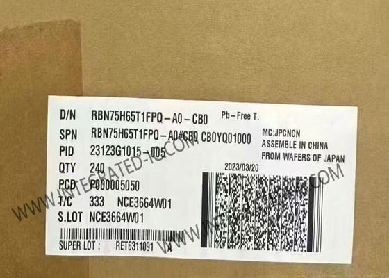 RBN75H65T1FPQ-A0 Chip mạch tích hợp 650V 75A Trench IGBT Transistors TO-247-3