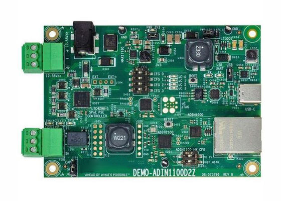 Bo mạch chuyển đổi phương tiện nhúng DEMO-ADIN1100D2Z Ethernet, bảng đánh giá