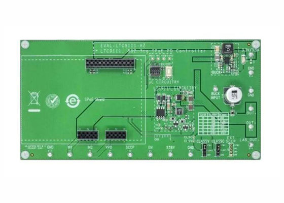 Bo mạch chủ đánh giá giải pháp nhúng EVAL-LTC9111-AZ LTC9111 SPoE PD