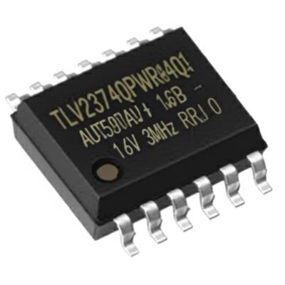 TLV2374QPWRG4Q1 Chip IC Khuếch đại thuật toán 4 kênh 16V 3MHz cho Ứng dụng Ô tô